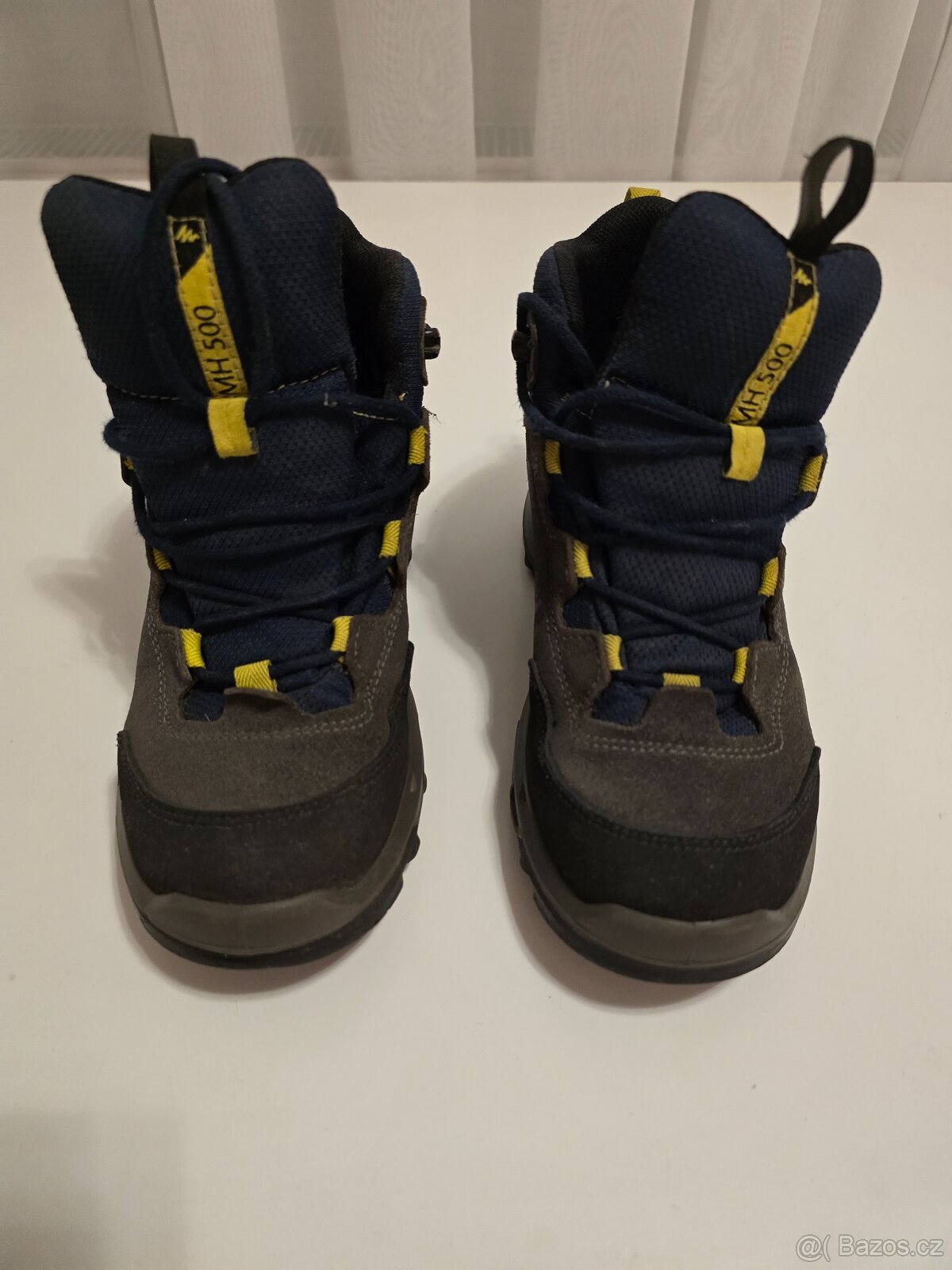 Dětské turistické vysoké nepromokavé boty MH 500 - 2