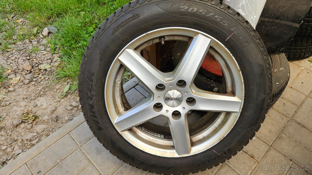 Zimní Sada Alu 5x112 205/55 R16 Dezent TY - 2
