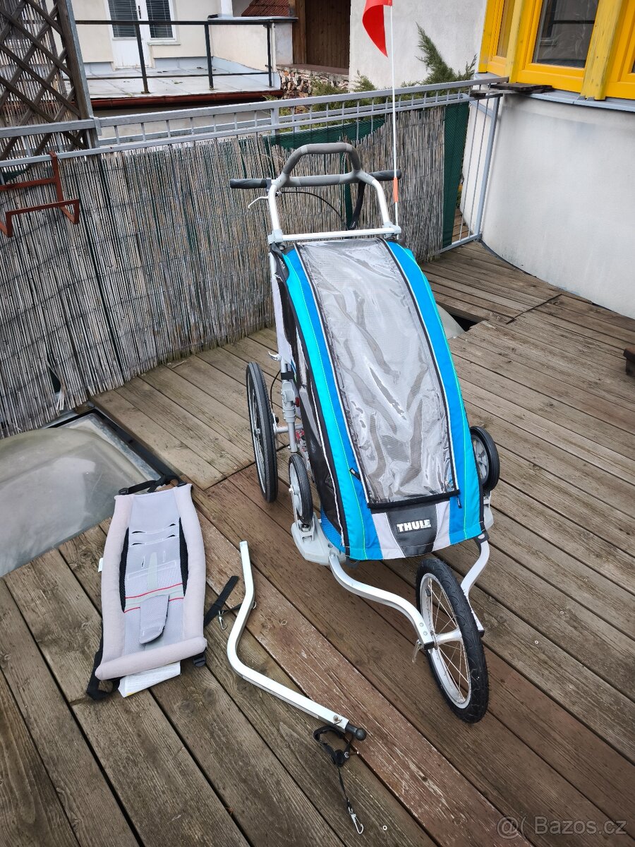 Chariot CX1 kolečka, běžecké kolo, miminkovník, příj kola - 2