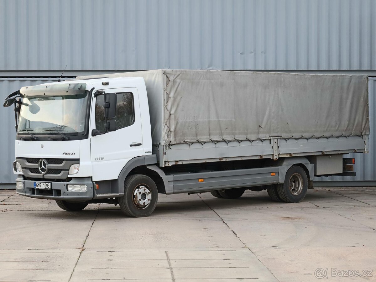 Mercedes-Benz ATEGO 816, EURO 5, 16 PALET, DVOUSTRANNÁ SHRNO - 2
