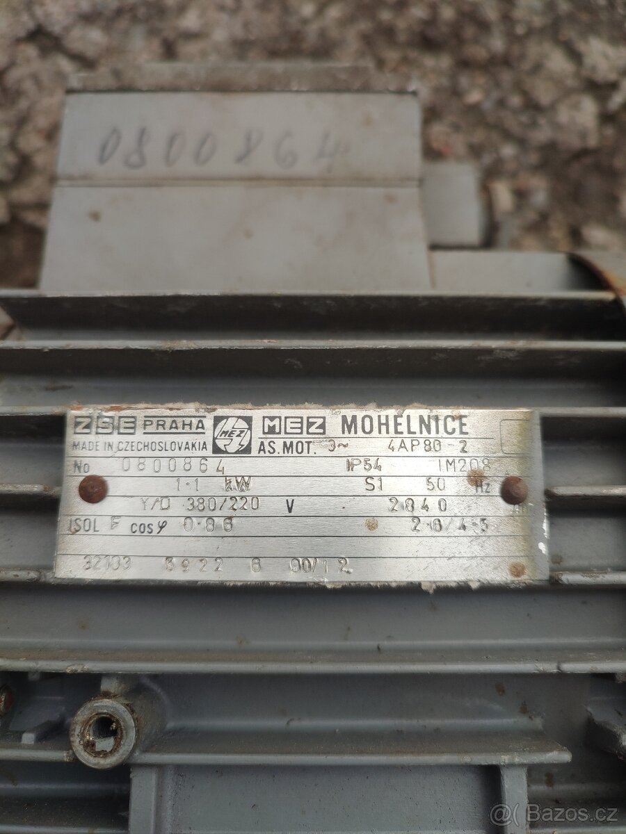 Elektromotor 1.1 kW 2800 ot./min. - 2