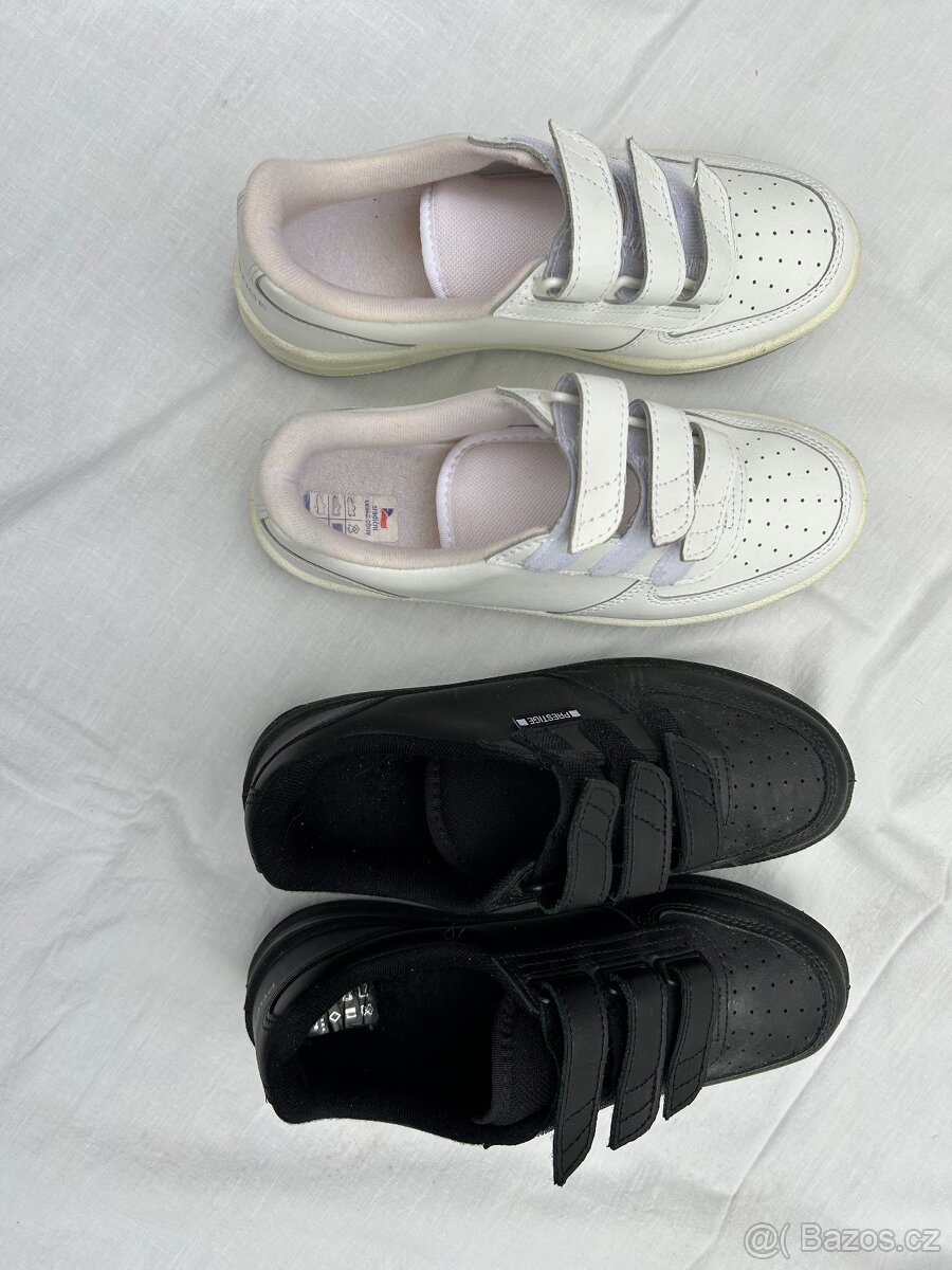 2 páry sportovních polobotek Prestige vel. 38 výborný stav - 2