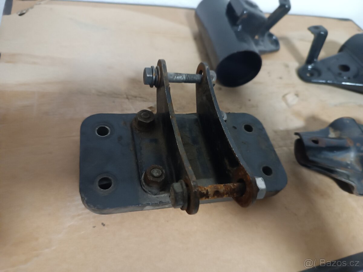 Jawa 350 držáky motoru držáky světla držák padací rám - 2