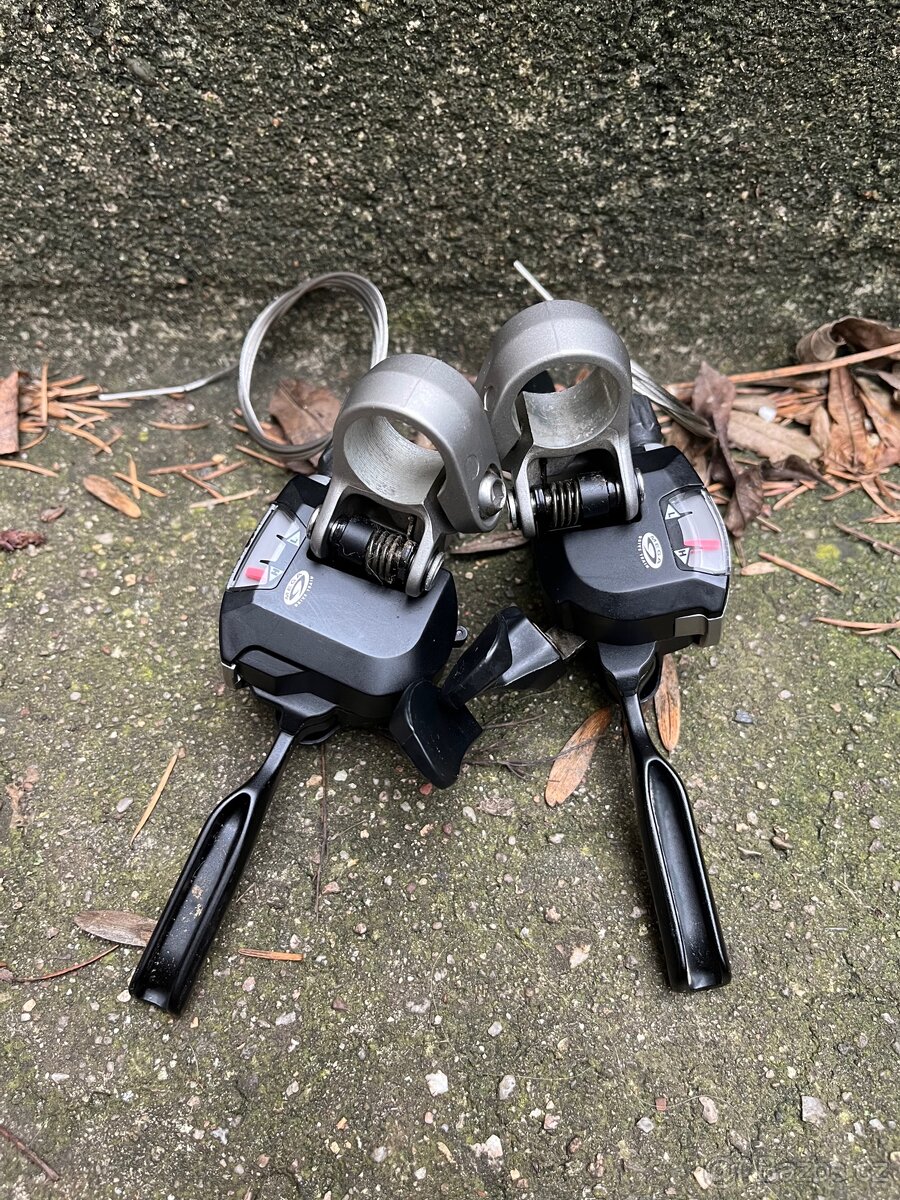 Řadící a brzdové páky Shimano LX M580 3x9 - 2