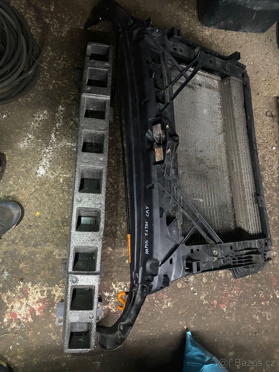 Chladičová stěna Rapid 1.6tdi - 2