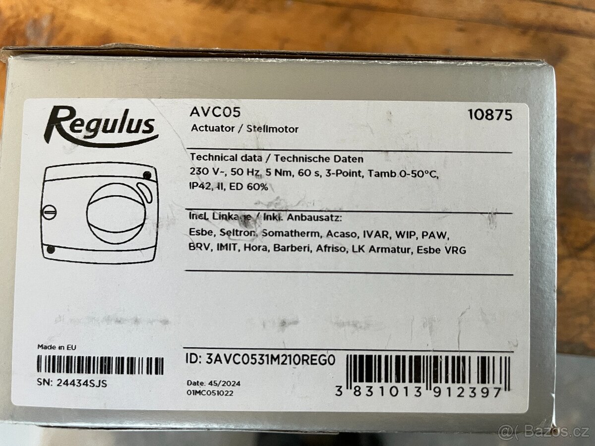 Regulus AVC05 servo pohon - 2