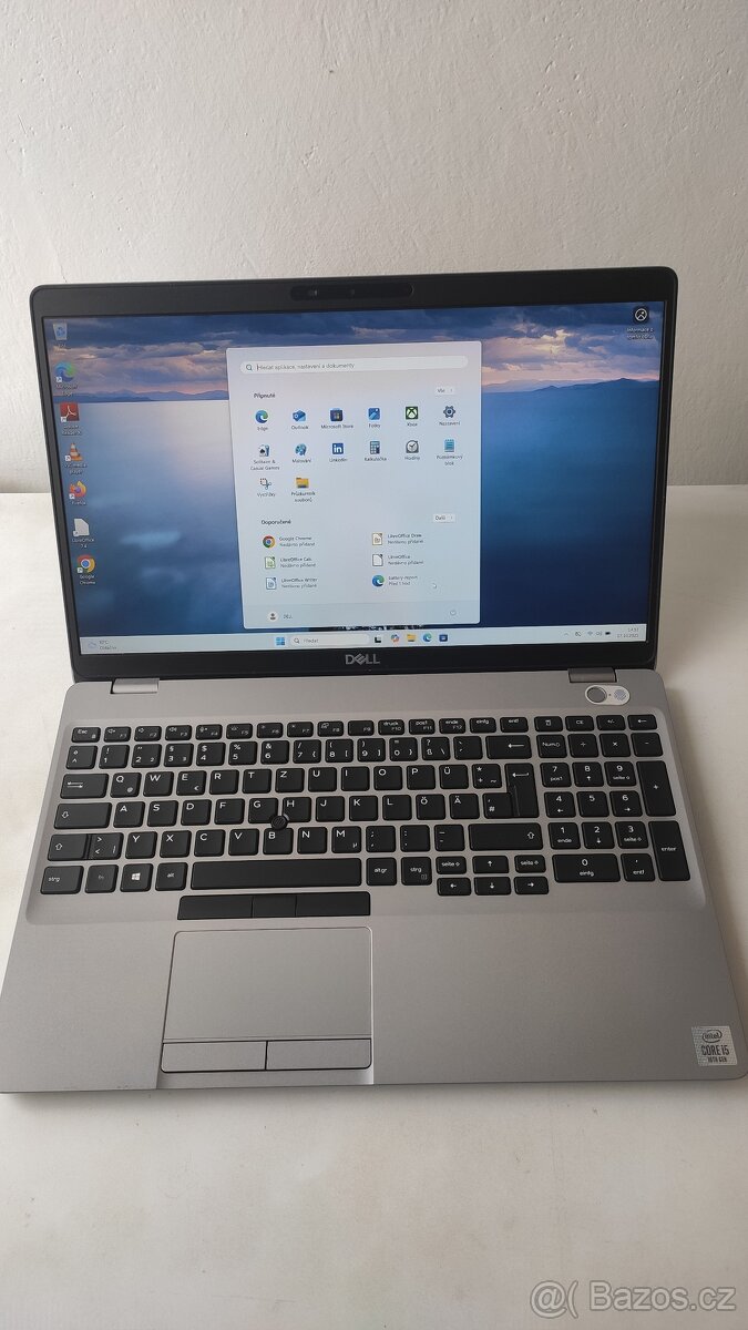 DELL Latitude 5510 15,6" IPS i5, 16GB, SSD 512GB, W11prof. - 2