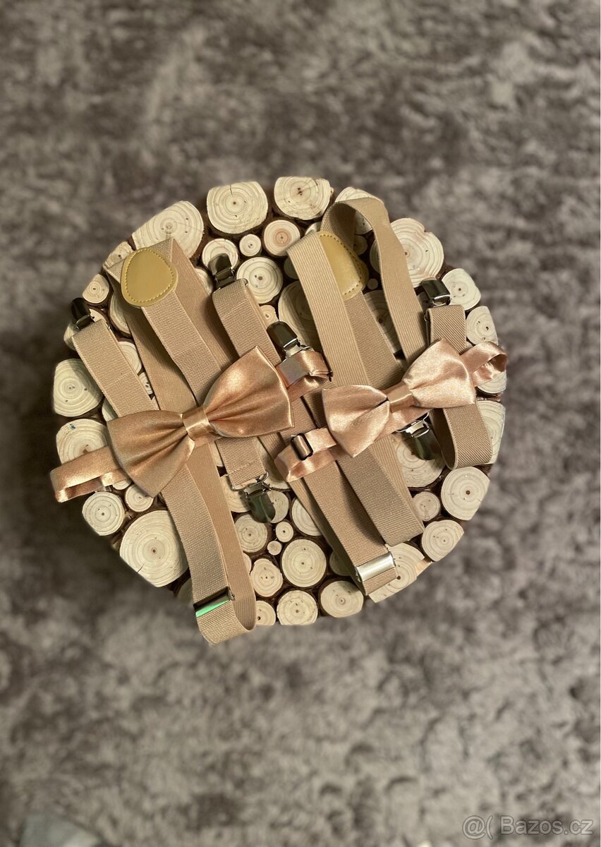 Set kšandy a motýlek dospělý a dítě - 2