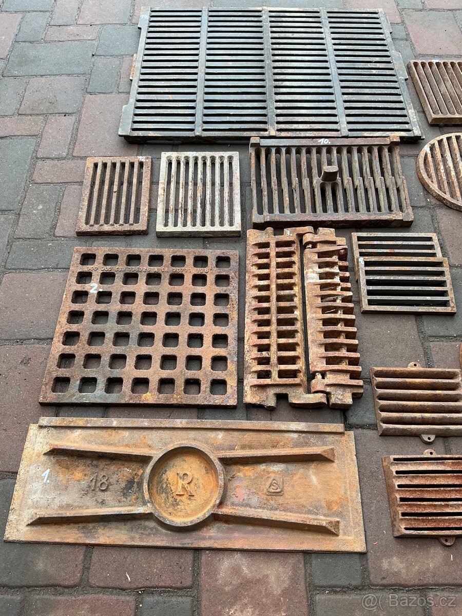 Litinové rošty - 2