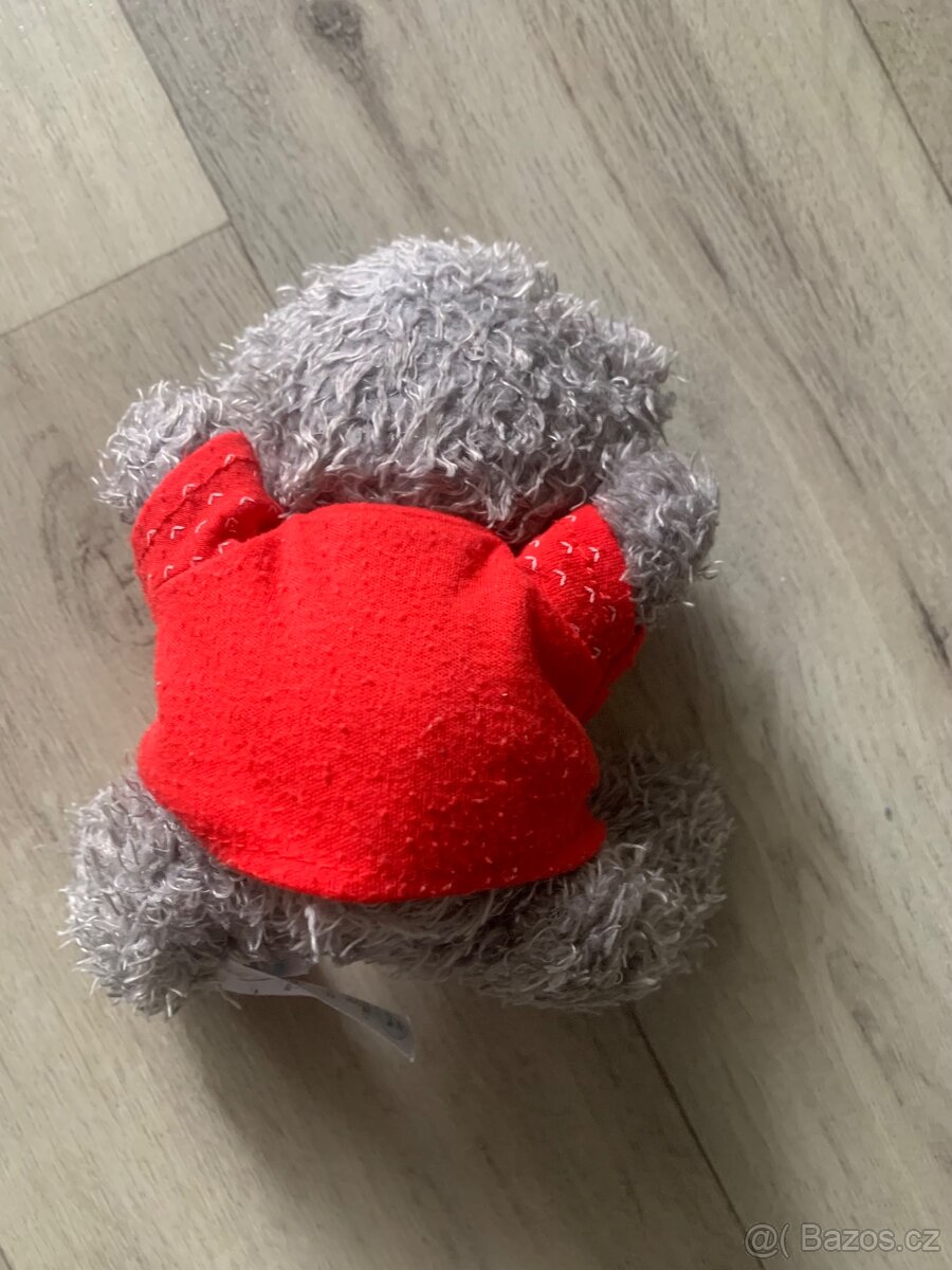 Medvídek Me to You 15 cm, červené triko - vánoční - 2