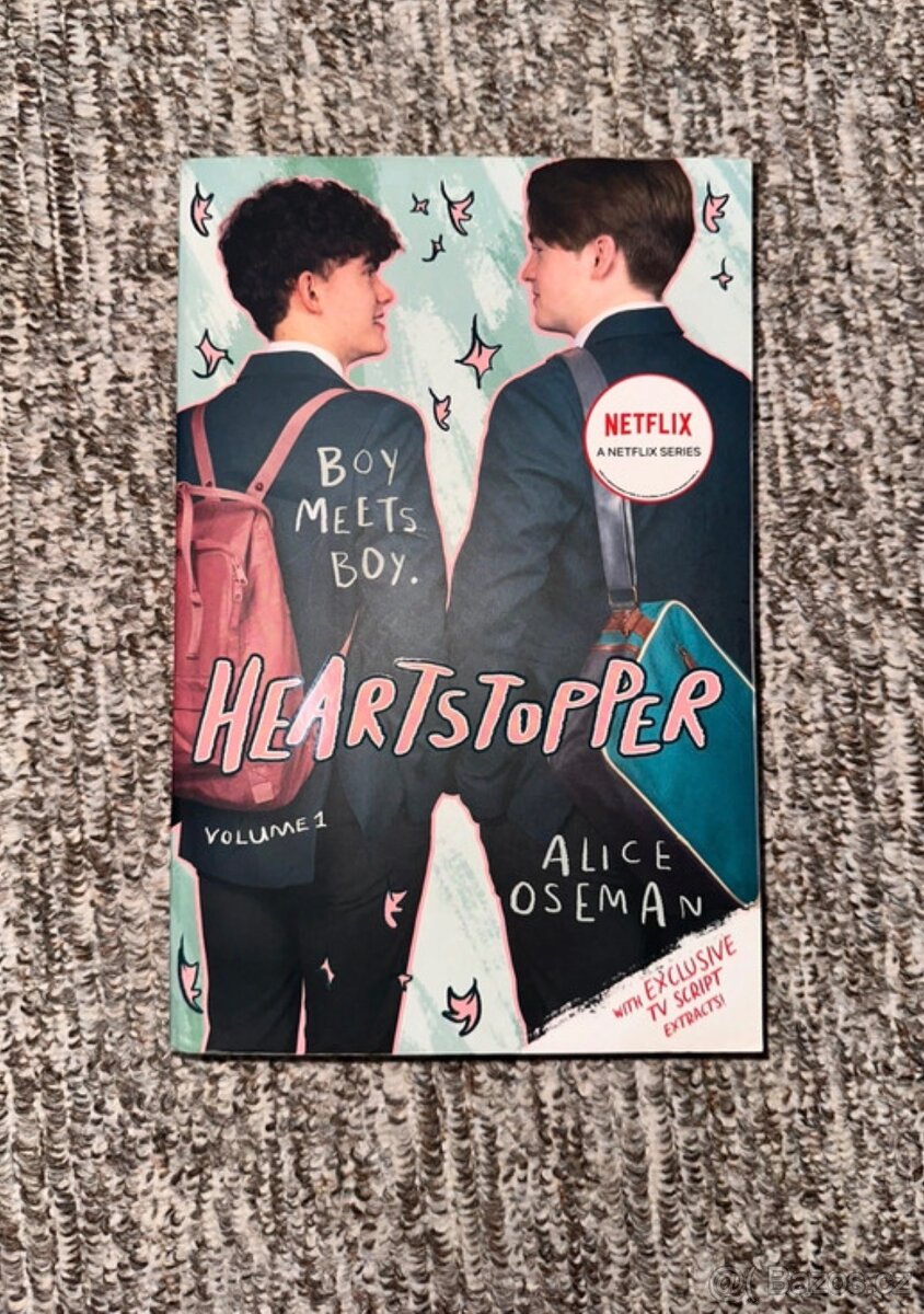 sada komiksové série Heartstopper - 2