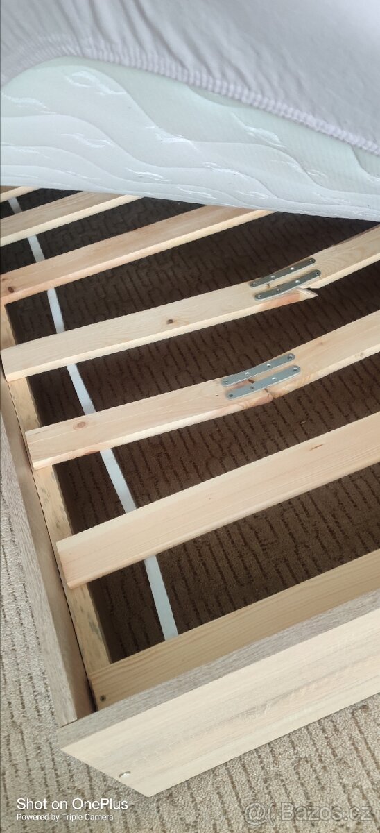 Postel sofia 180x200 dub sonoma - 2