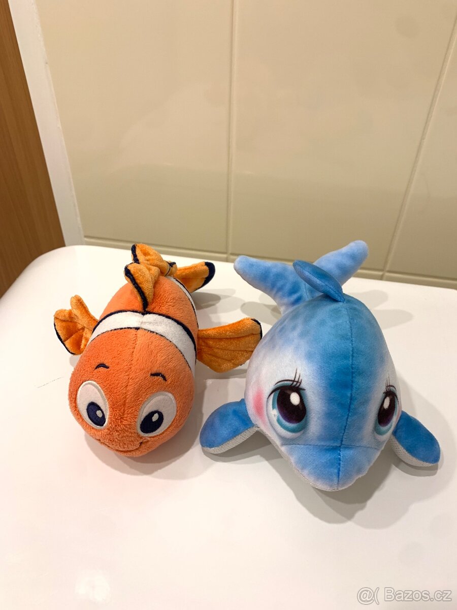 Plyšák Nemo a rybka - 2