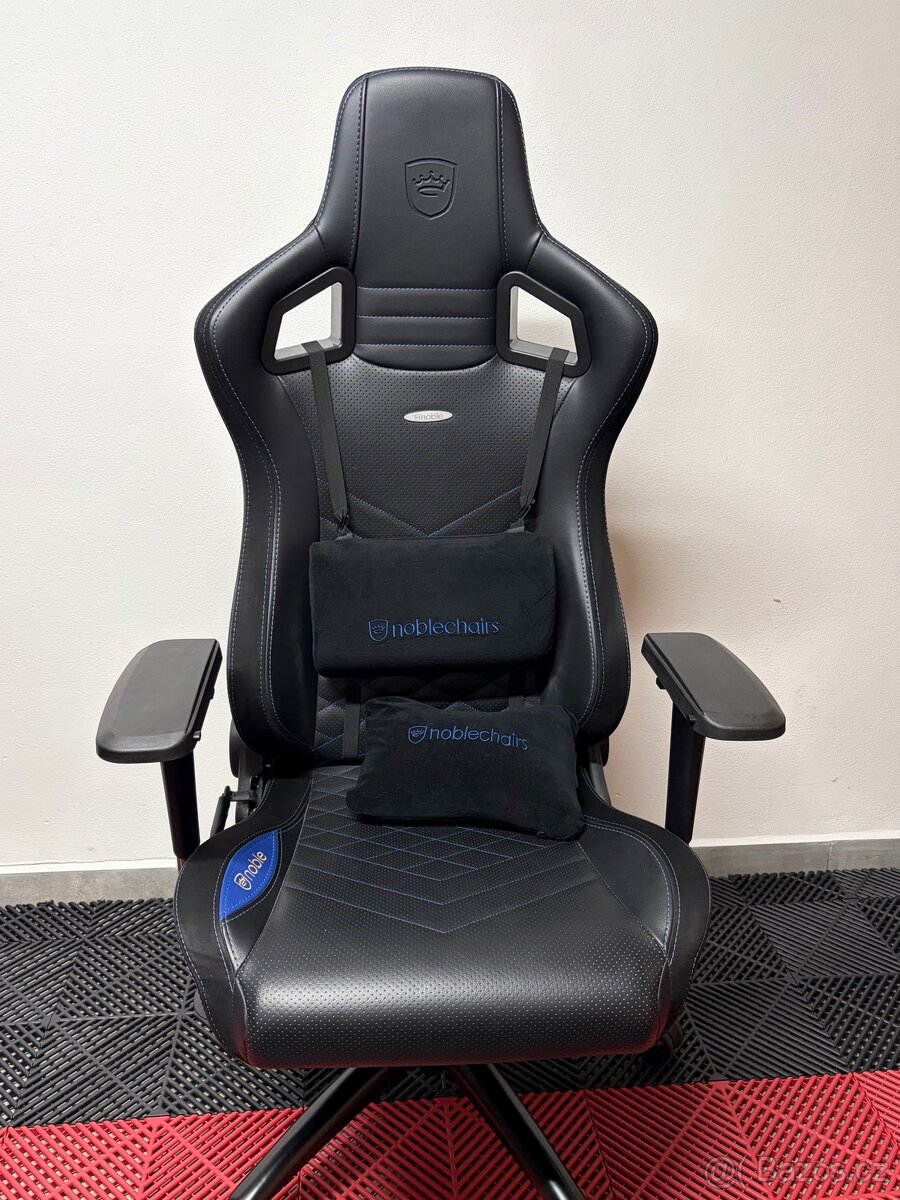 Noblechairs EPIC, herní židle, černá/modrá - 2