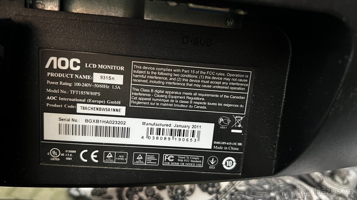 AOC LCD monitor - 2