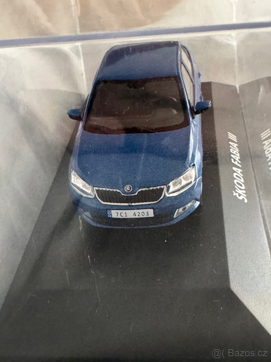 Škoda Fabia 3 mini model - 2
