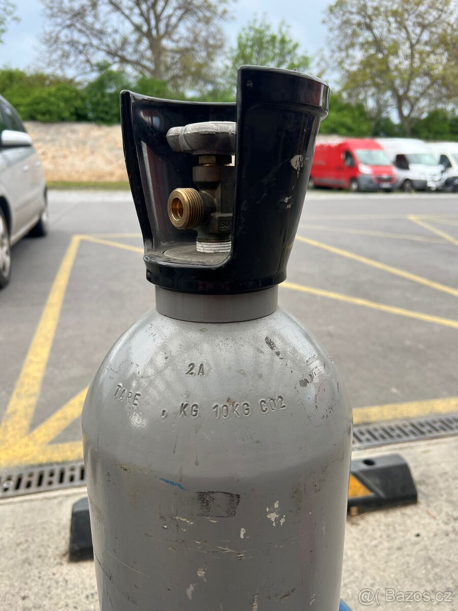 Tlaková lahev CO2 10kg/13,4l nová revize - 2