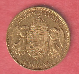 10 korun RU 1904 uherská ražba - 2