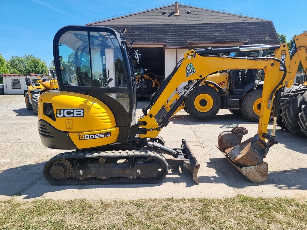 JCB 8026 2023 - pouze 465 mth - 2