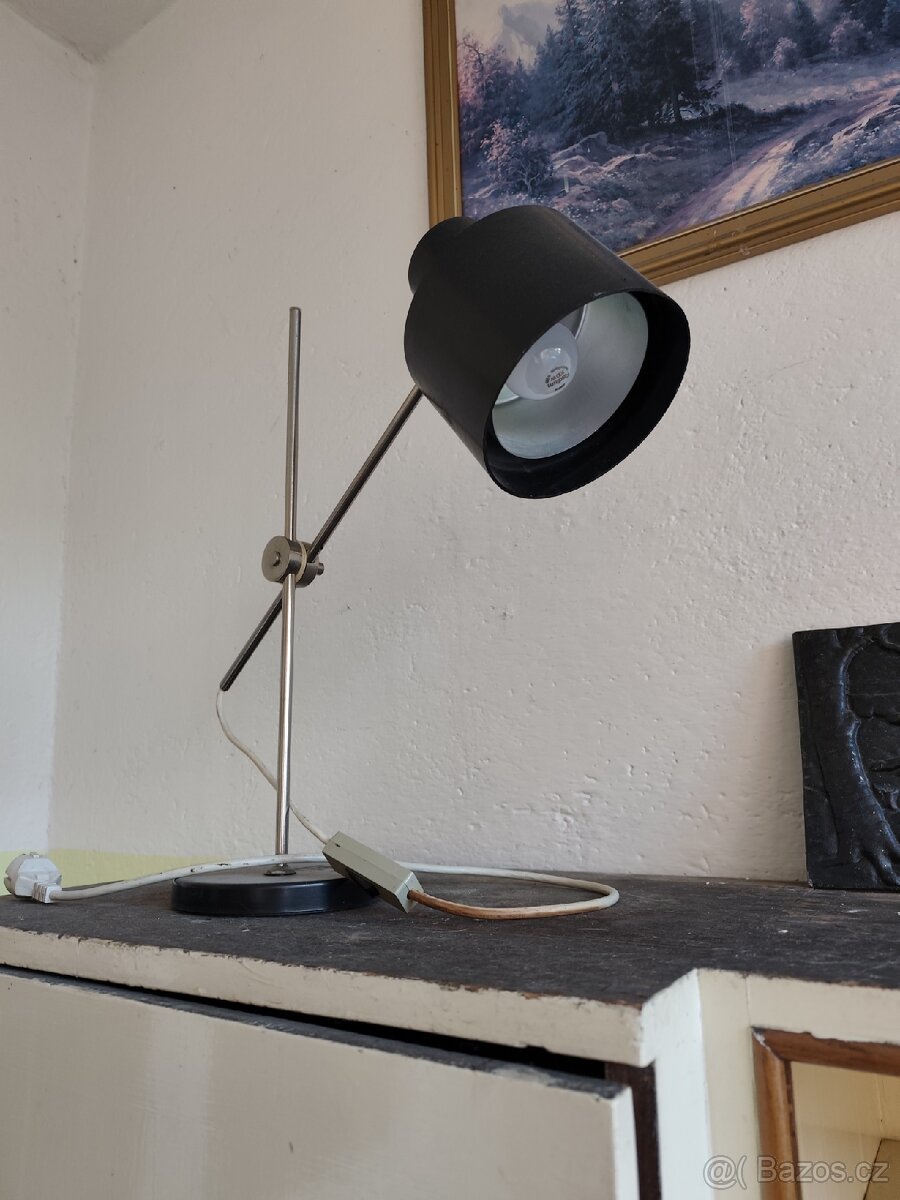 Retro stolní lampa. - 2
