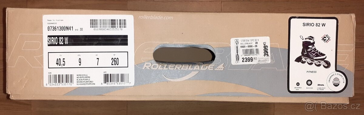 In-line brusle Rollerblade - vel. 40,5 - 2