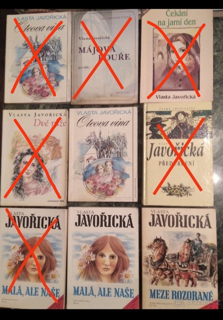Knihy - Javořická - 2