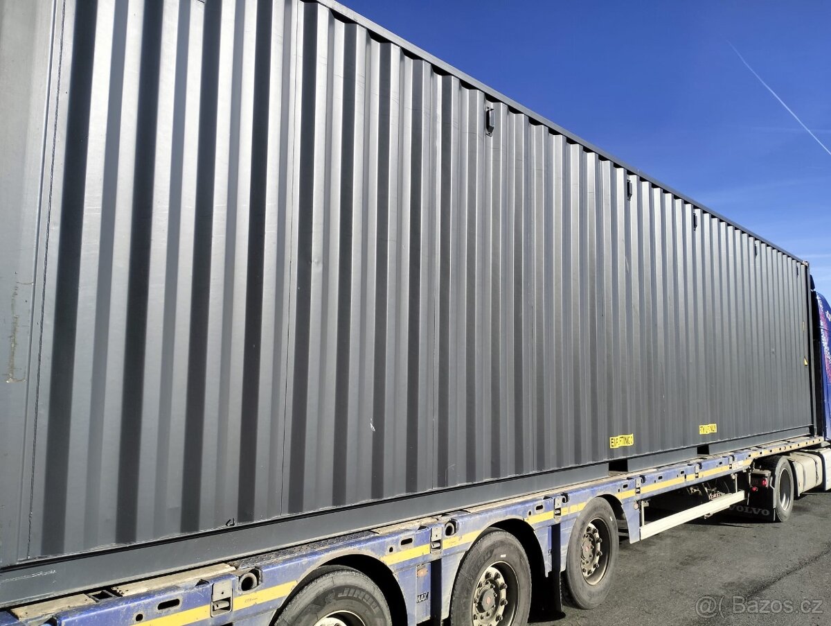 Lodní kontejner 40'HC (12m) NOVÝ antracit - 2