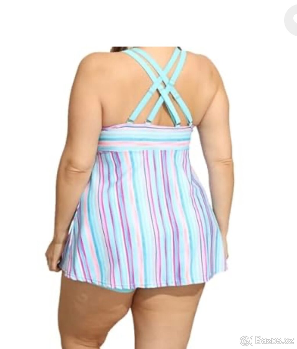 Tankiny dvoudílné 46/48(spodní díl úplně nový) - 2