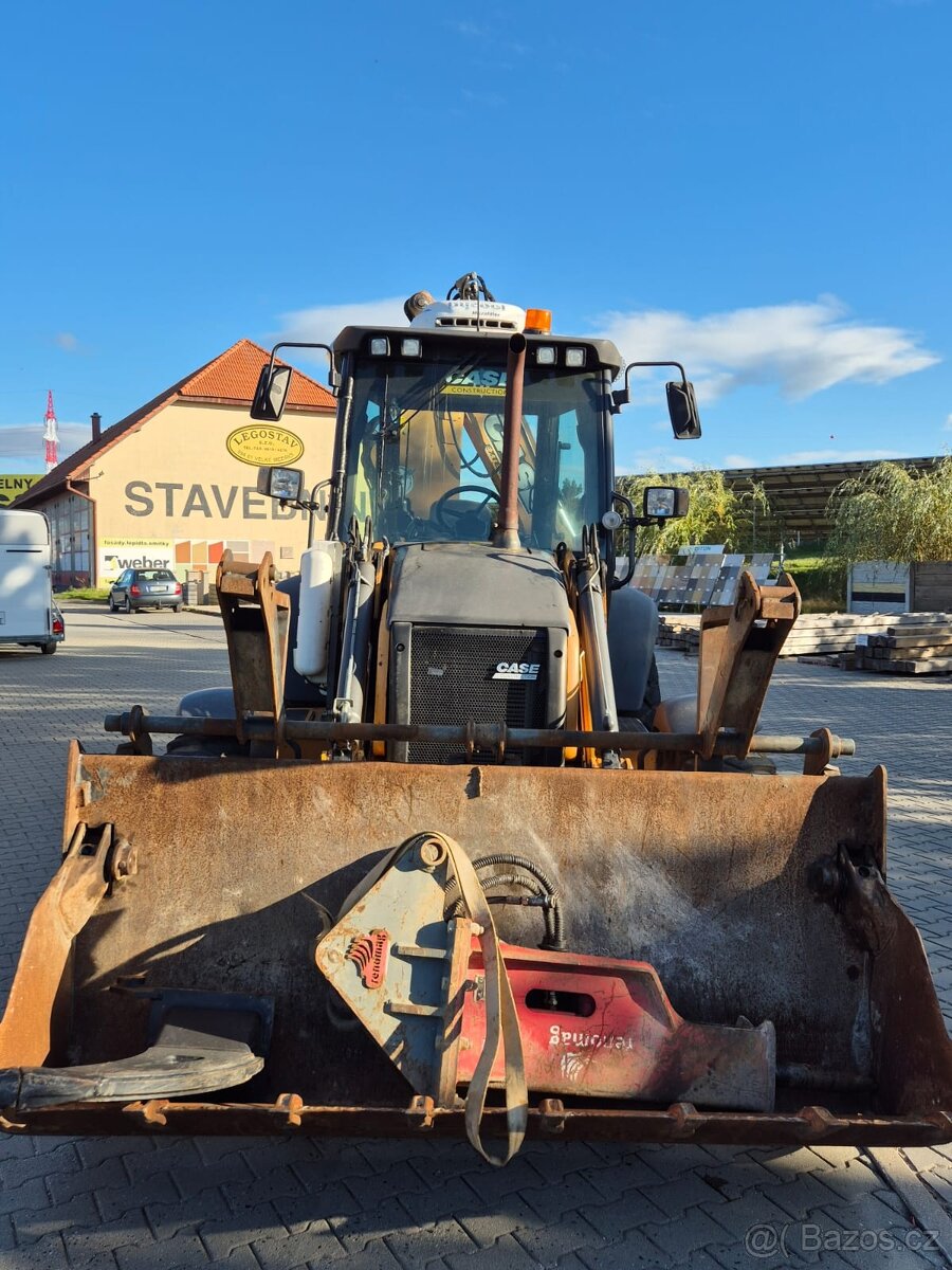 CASE 590 ST Traktorbager, Teleskop, extendahoe - 2