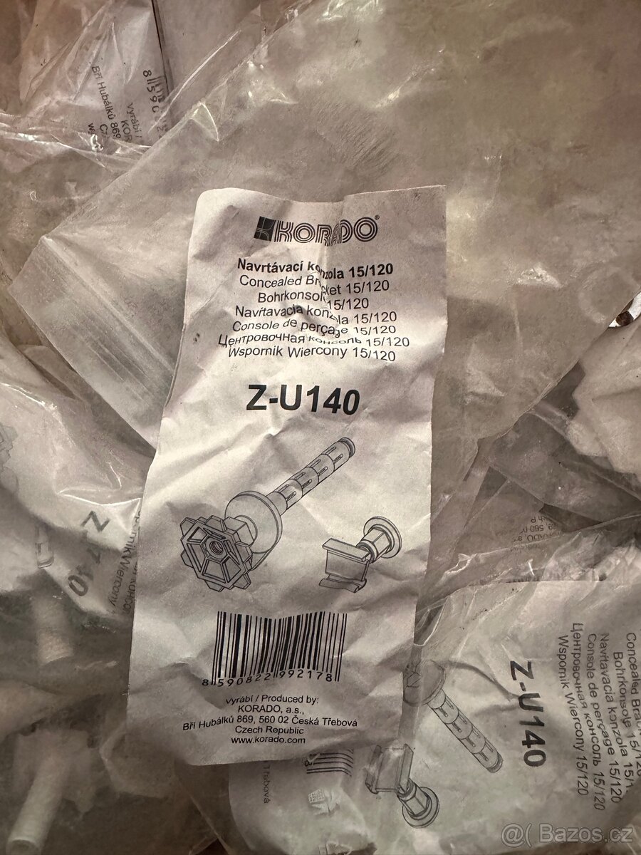 Navrtávací konzole pro jednodeskové radiátory - 2