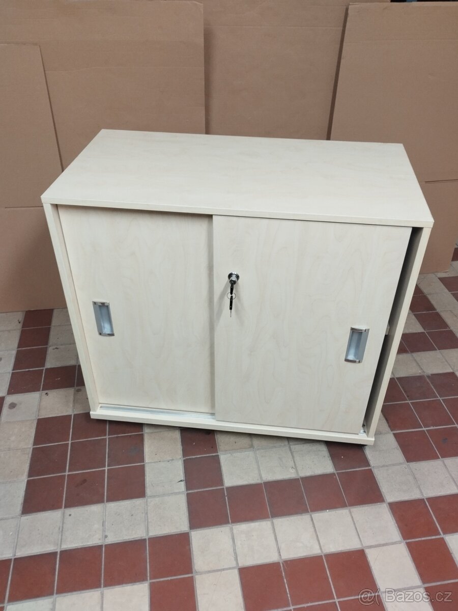 Kancelářský stůl, kontener a skříňka na šanony MIRELLI - 2