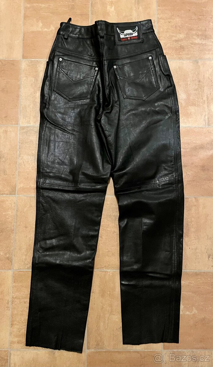 Kozene kalhoty moto 1 - 2