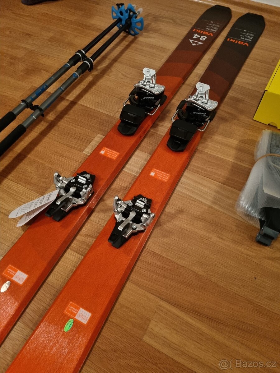Novy skialp set Volkl Rise 84 orange + viazko + pasy - 2