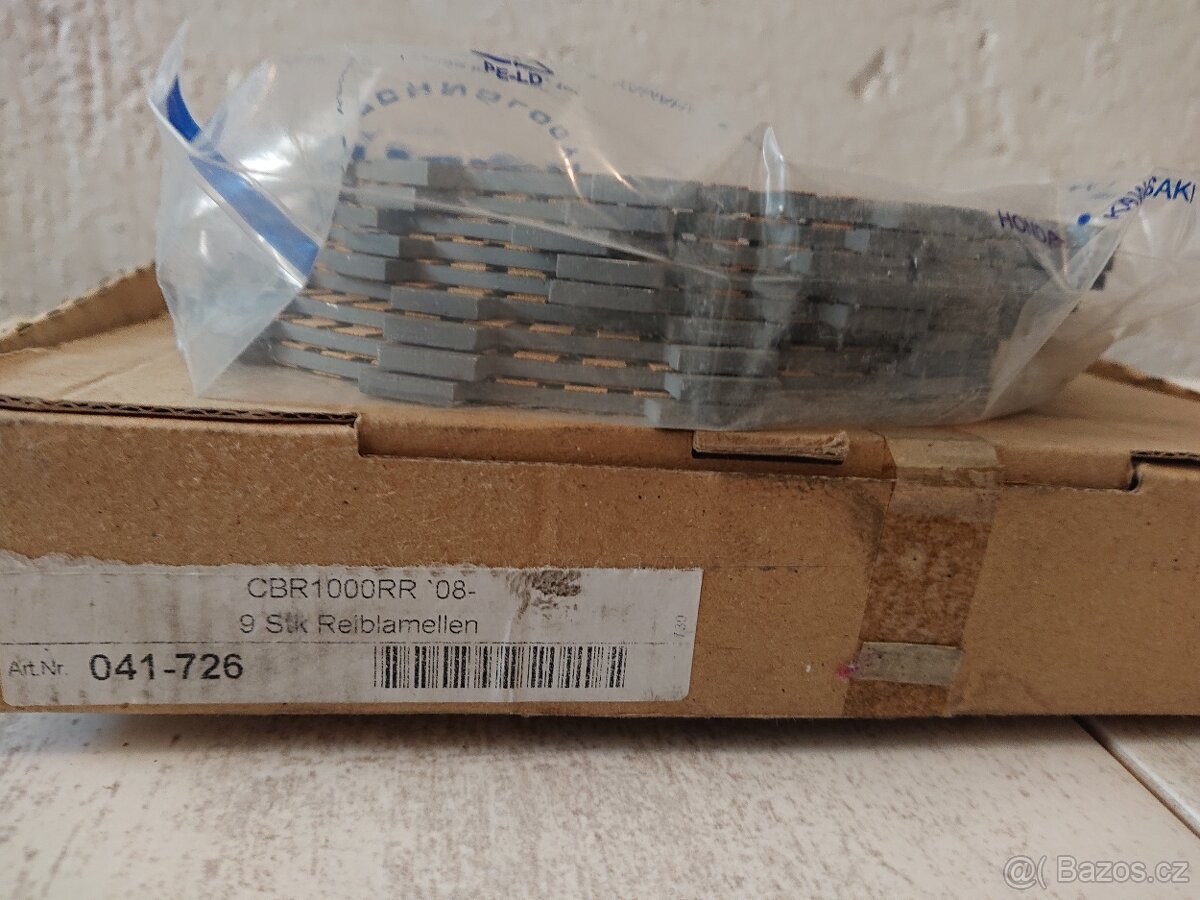 Honda CBR1000RR - sada spojkových lamel - 2