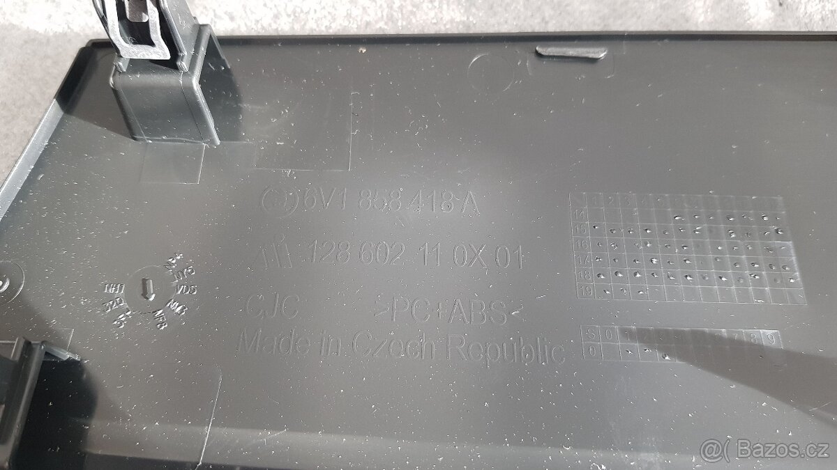 Nový dekor palubní desky Škoda Fabia 3 - 2