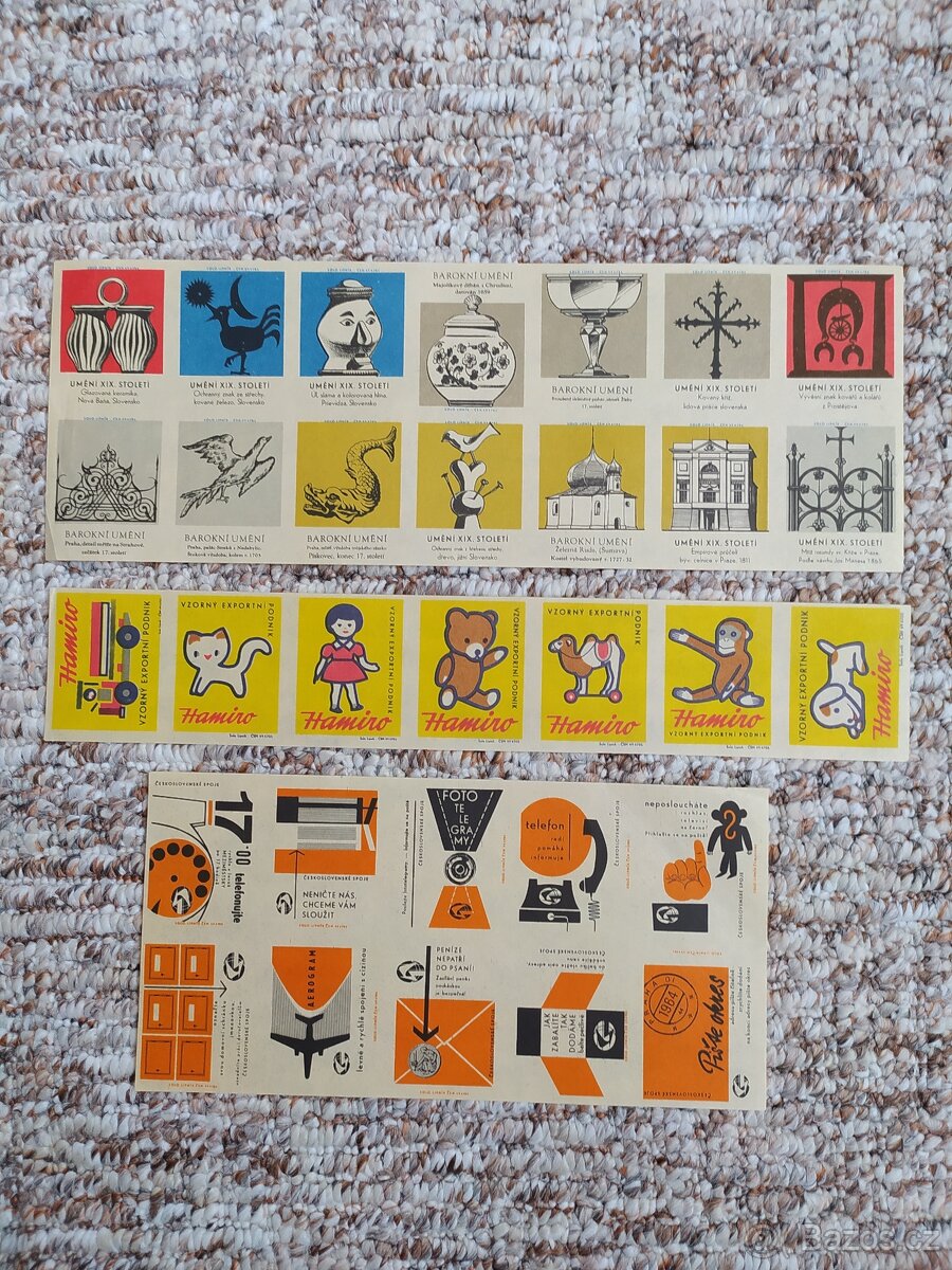 Zápalkové nálepky - 2
