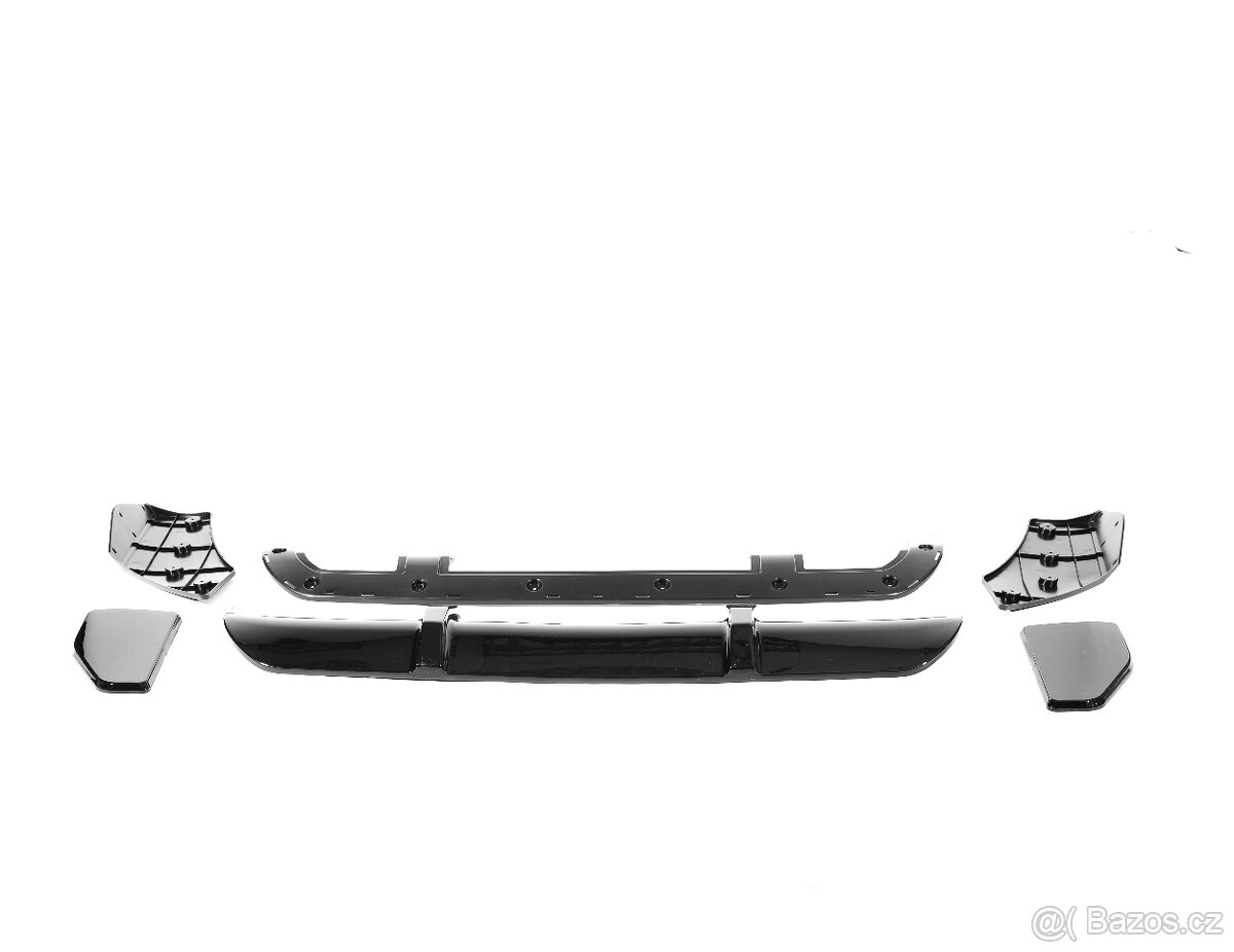 Performance difuzor pro BMW X5 - F15 - černý lesk - 2
