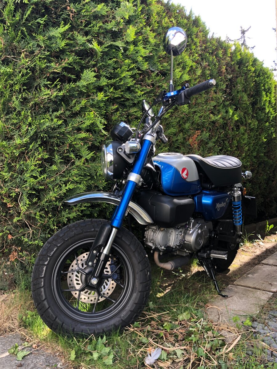 Predám Honda Monkey Z125MA – v top stave, len 9988 km - 2