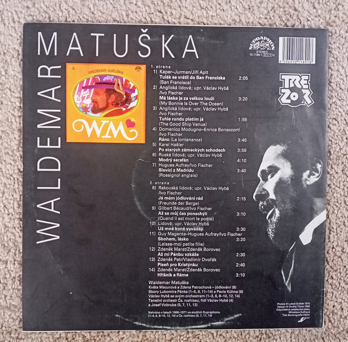 Sada LP Matuška, Paleček+Janík, J. Cash od 100 Kč - 2