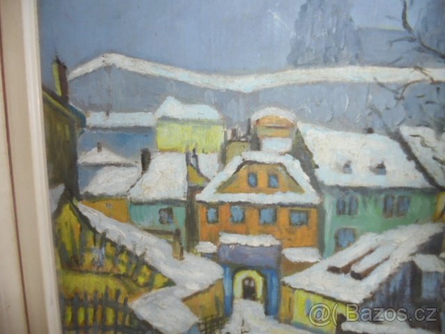 OBRAZ OLEJ NA PLÁTNĚ - 2