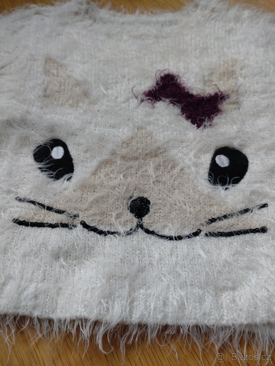 Svetrik - kocicka (80) - 2