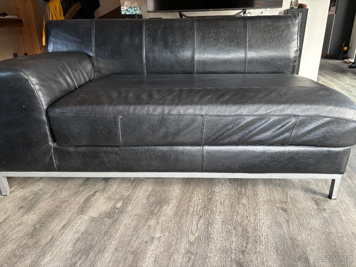 Ikea sedačka kožená - 2