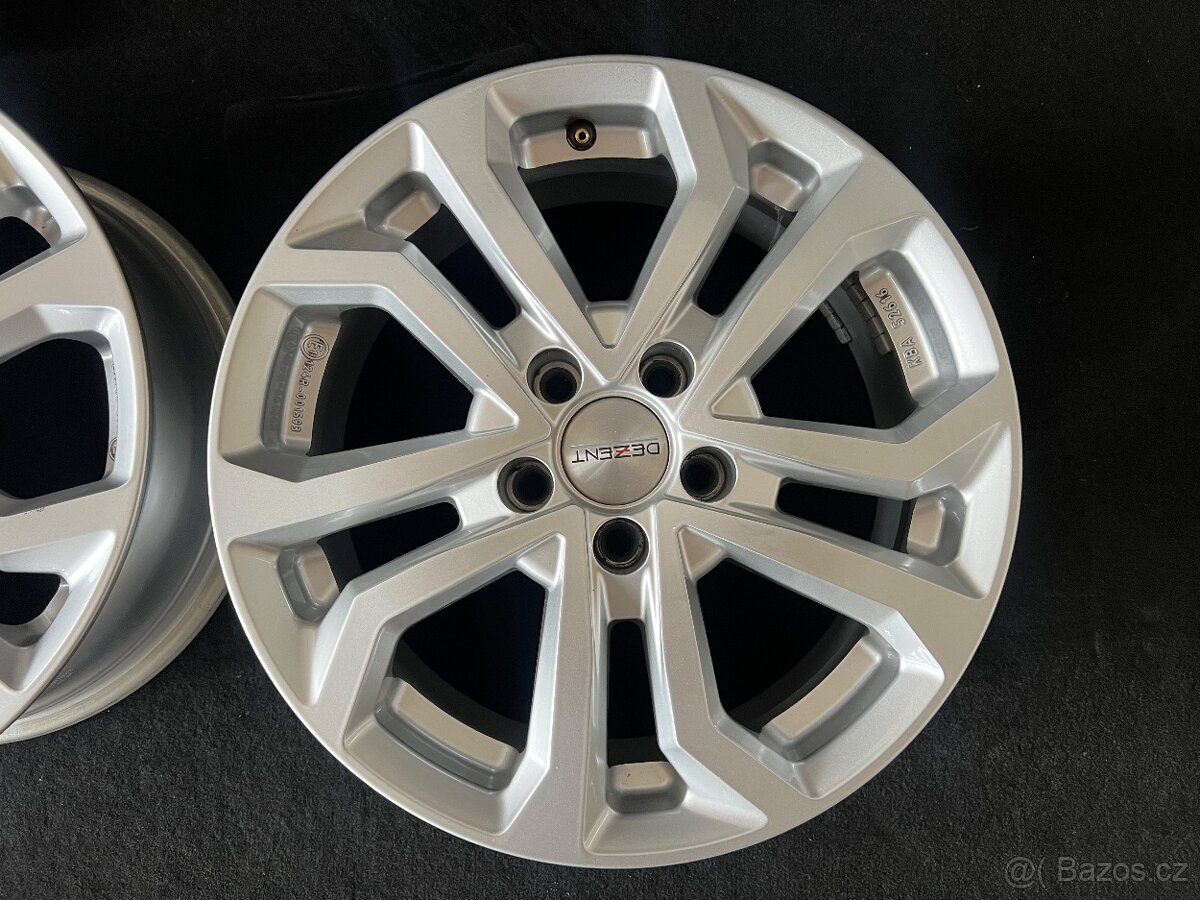 16 5x105 hliníkové disky Dezent Opel - 2