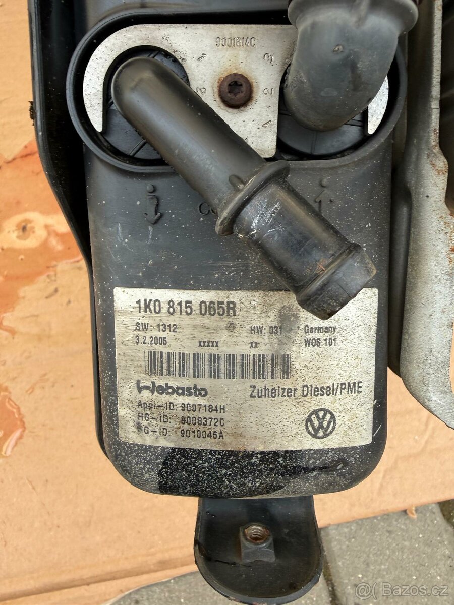 VW Touran Webasto. - 2