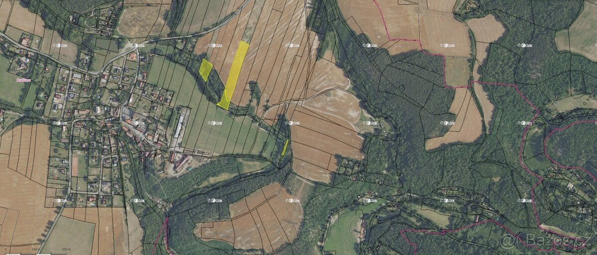 Bratřínov (8 413 m2) - 2