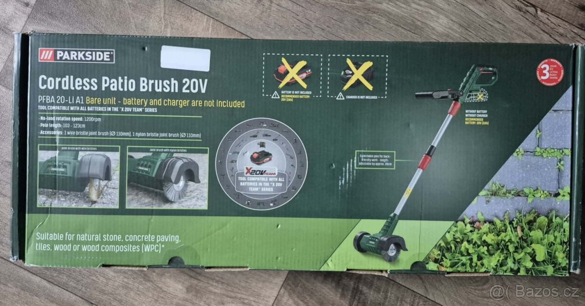 Aku čistič spár Parkside - 2