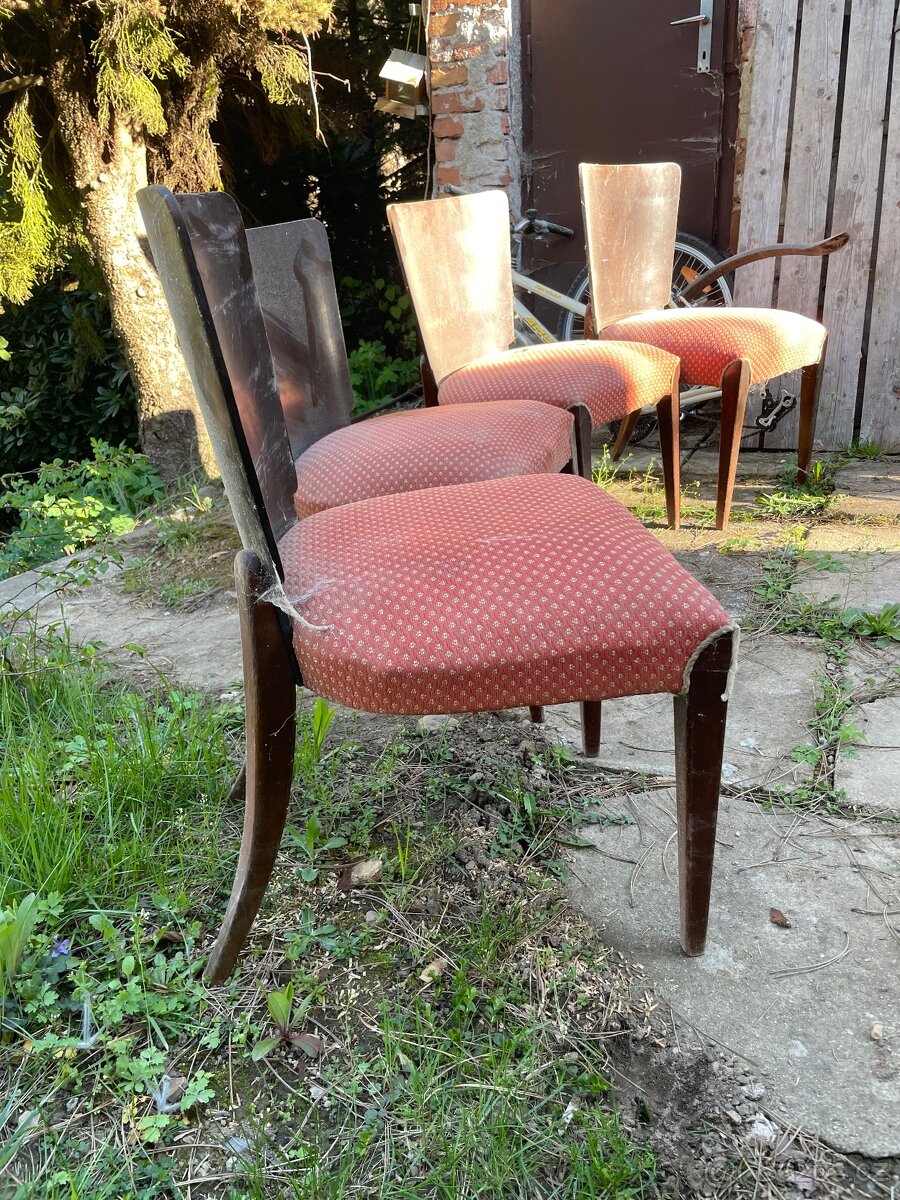 4 retro židle - 2