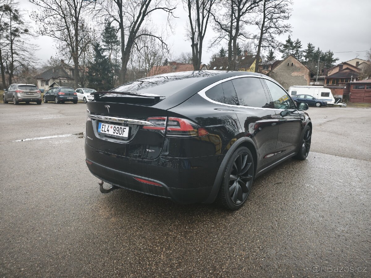 Tesla X 75D r.v.2018, DPH, 6 míst , 22" kola - 2