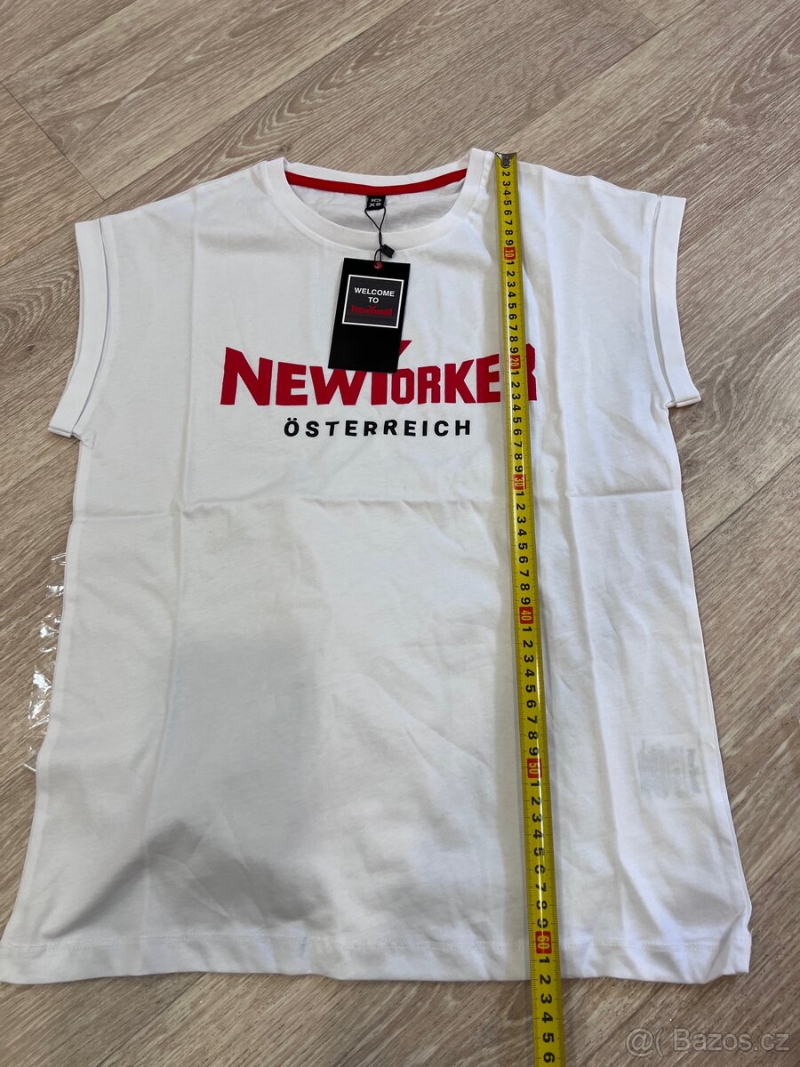 nová bílá trička New Yorker - 2