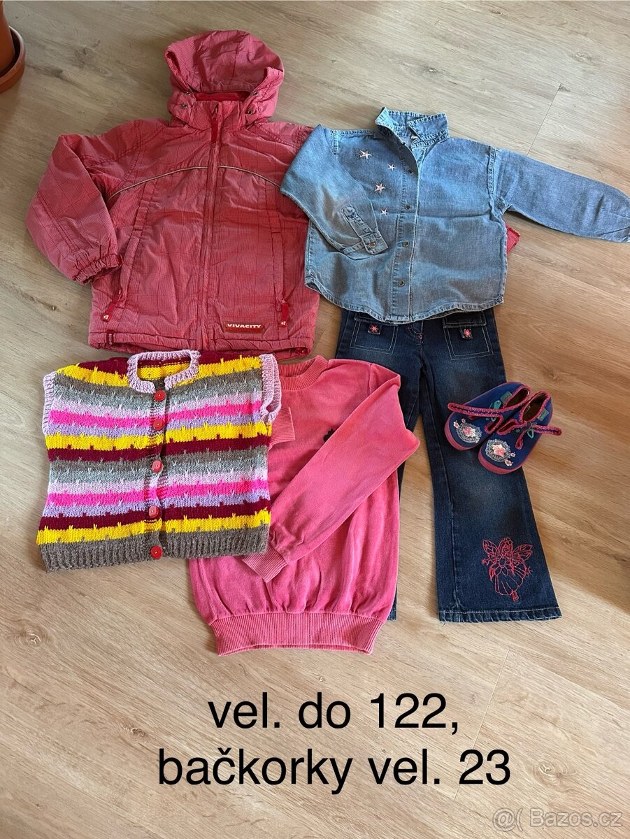 Balíček oblečení holka vel. 110-122 - 2